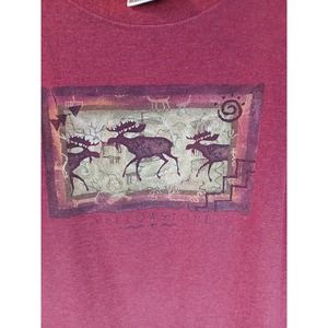 Yellowstone Eco Mountain Medium Moose Shirt 20x26 Recycled Cotton Made in USA